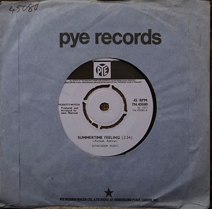 Pickettywitch / Summertime Feeling (UK Orig 7")