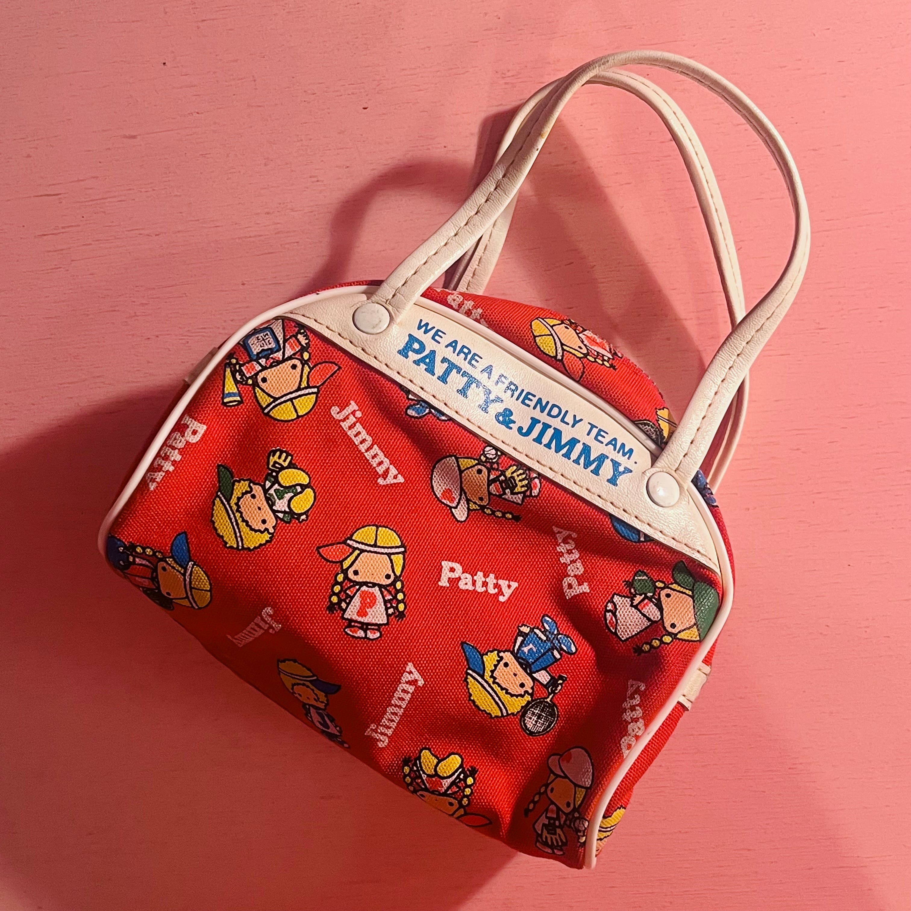 1970s サンリオ PATTY&JIMMY ミニボストンバッグ | 春眠雑貨店