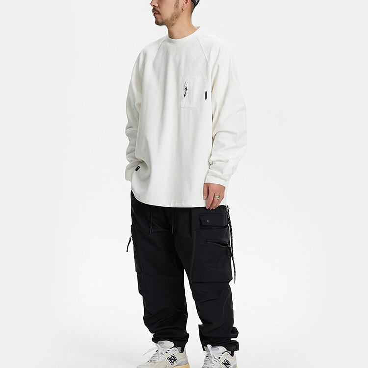 ★ROUND NECK LONG SLEEVE TOP　　　A0452