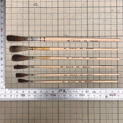 MACK Brush 189 Lettering Quill #10