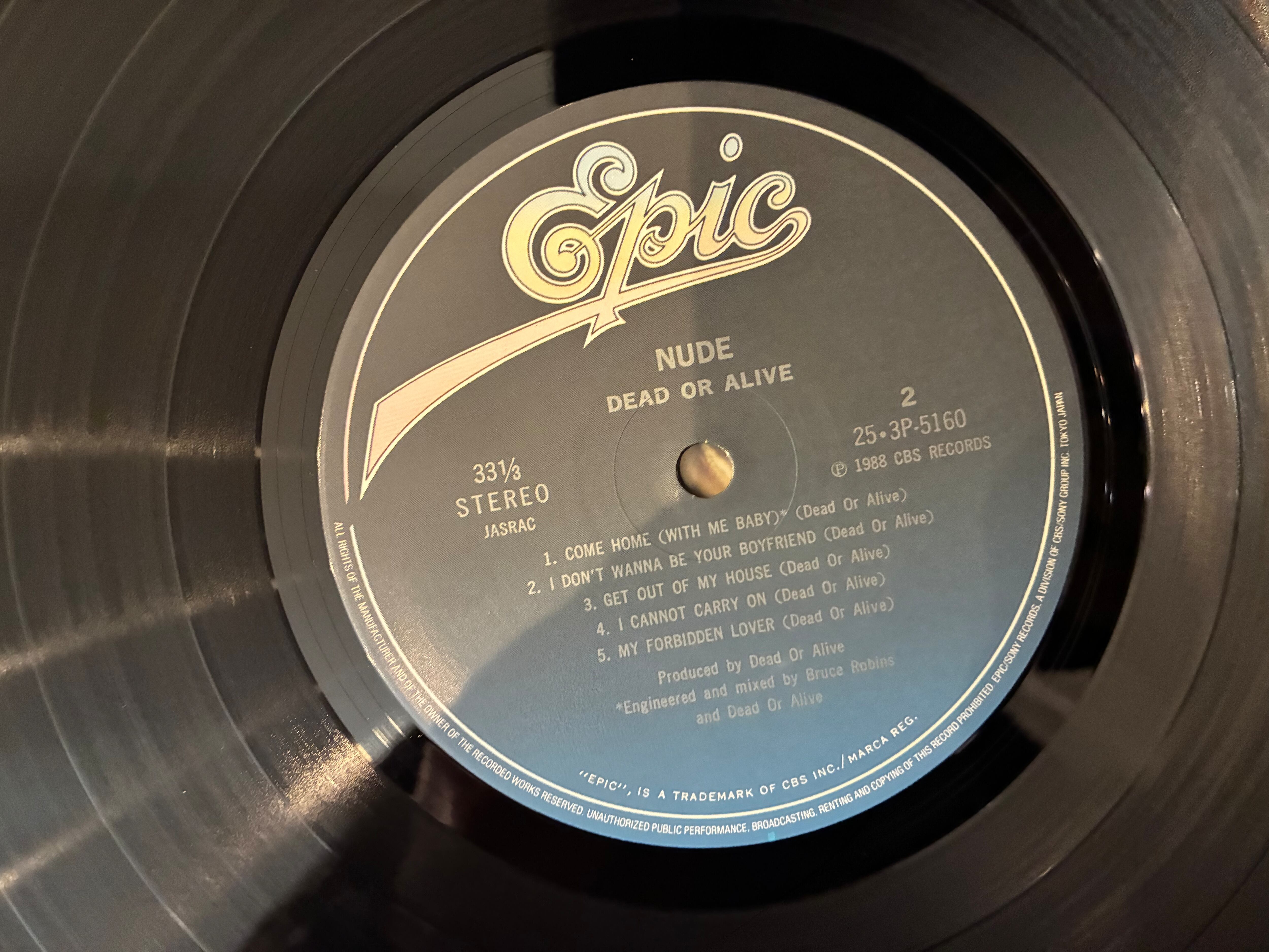 DEAD OR ALIVE / NUDE | sixteen records (シックスティーンレコード)