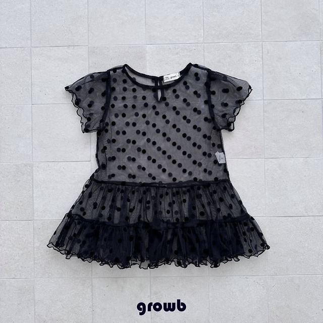 韓国子供服 / growb / ベル ワンピース / 秋服 *XS~JS*