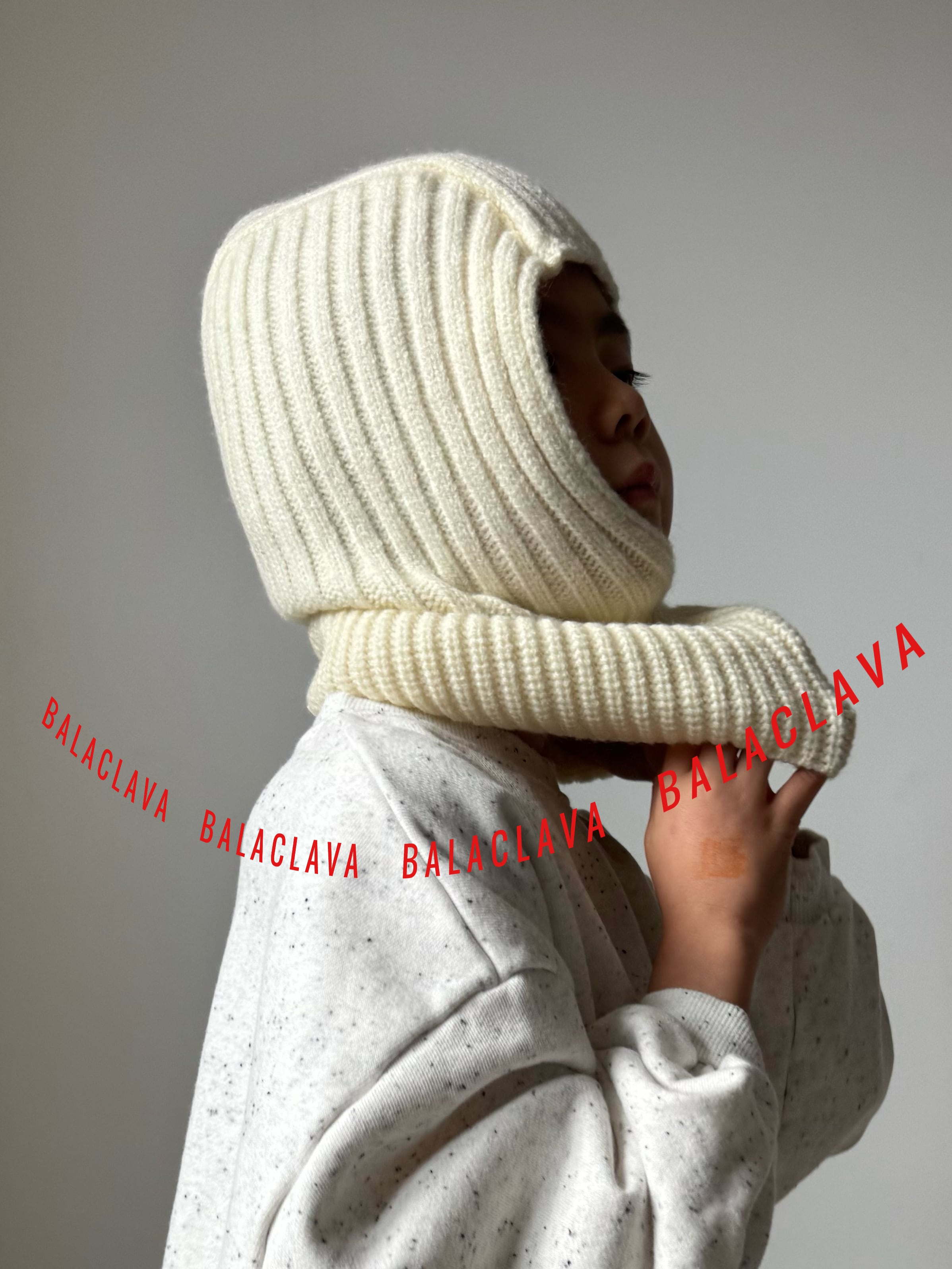 5colorニットバラクラバ  3866