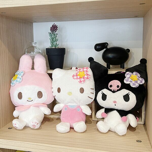 サンリオ ハローキティ ぬいぐるみエコバッグ カオハナ お買い物
