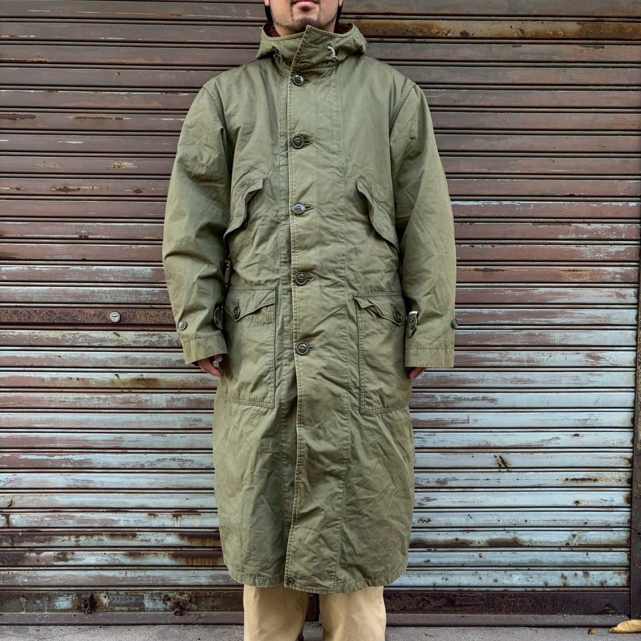 完品 40s US Army 米軍 実物 M-45 フィールドパーカー モッズコート