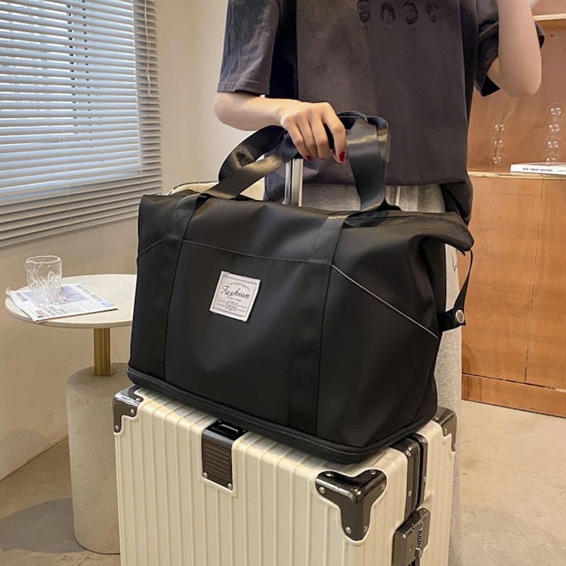 内祝い】 バッグインバッグ ブラック 大容量 マザーズバッグ 収納 旅行 トラベル 鞄