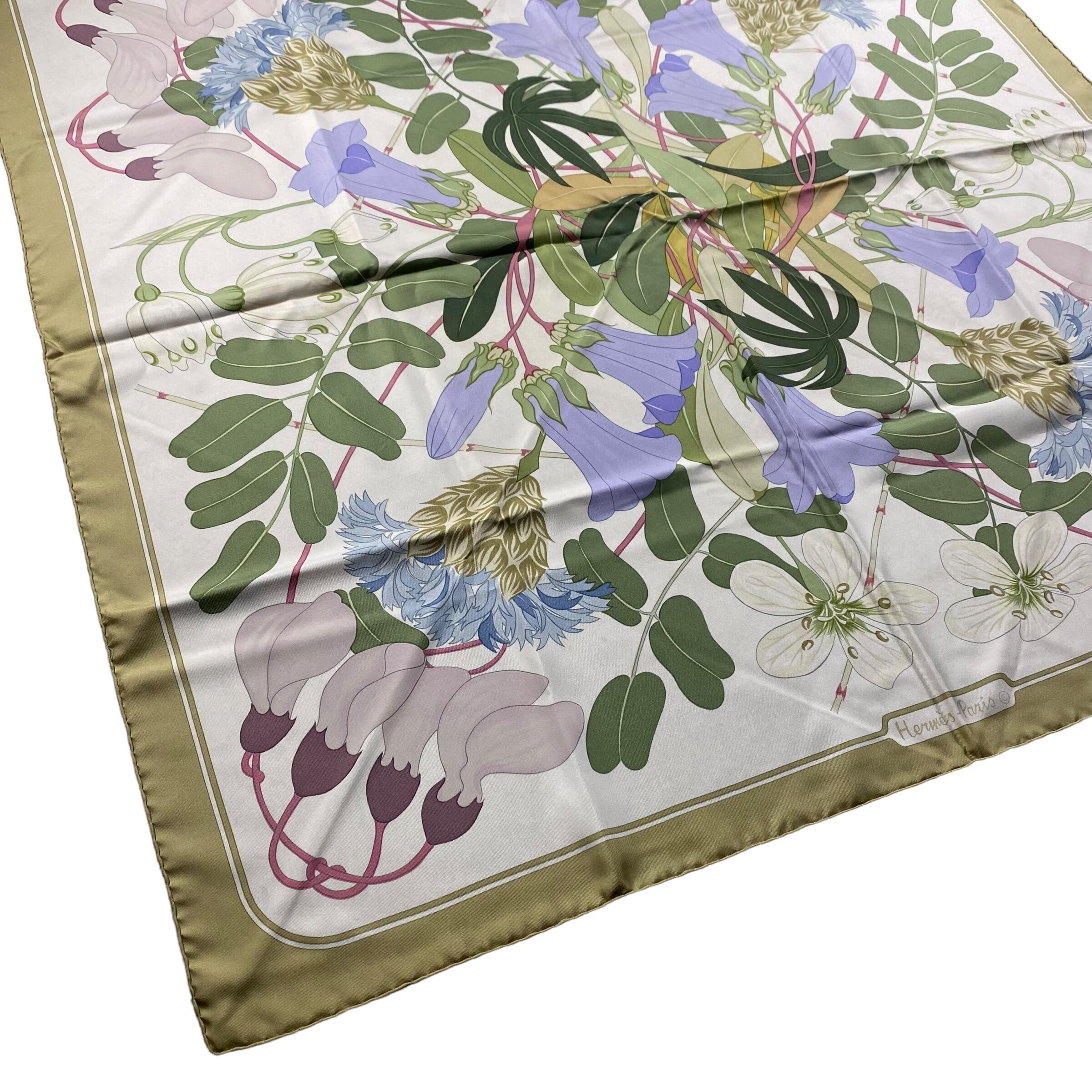 HERMES carre90 “Flora Graeca” | NOIR ONLINE