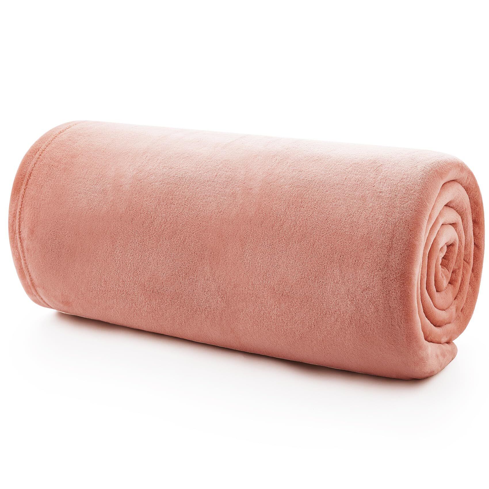 Hansleep 毛布 もうふ ダブル 夏用 ブランケット 大きめ 180x20