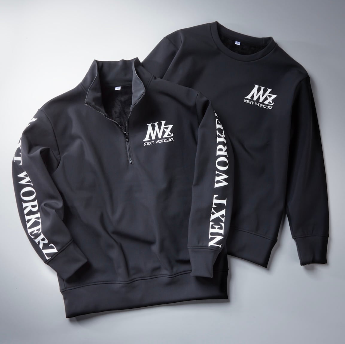 NWZ ZIP UP TRAINER【BLACK】