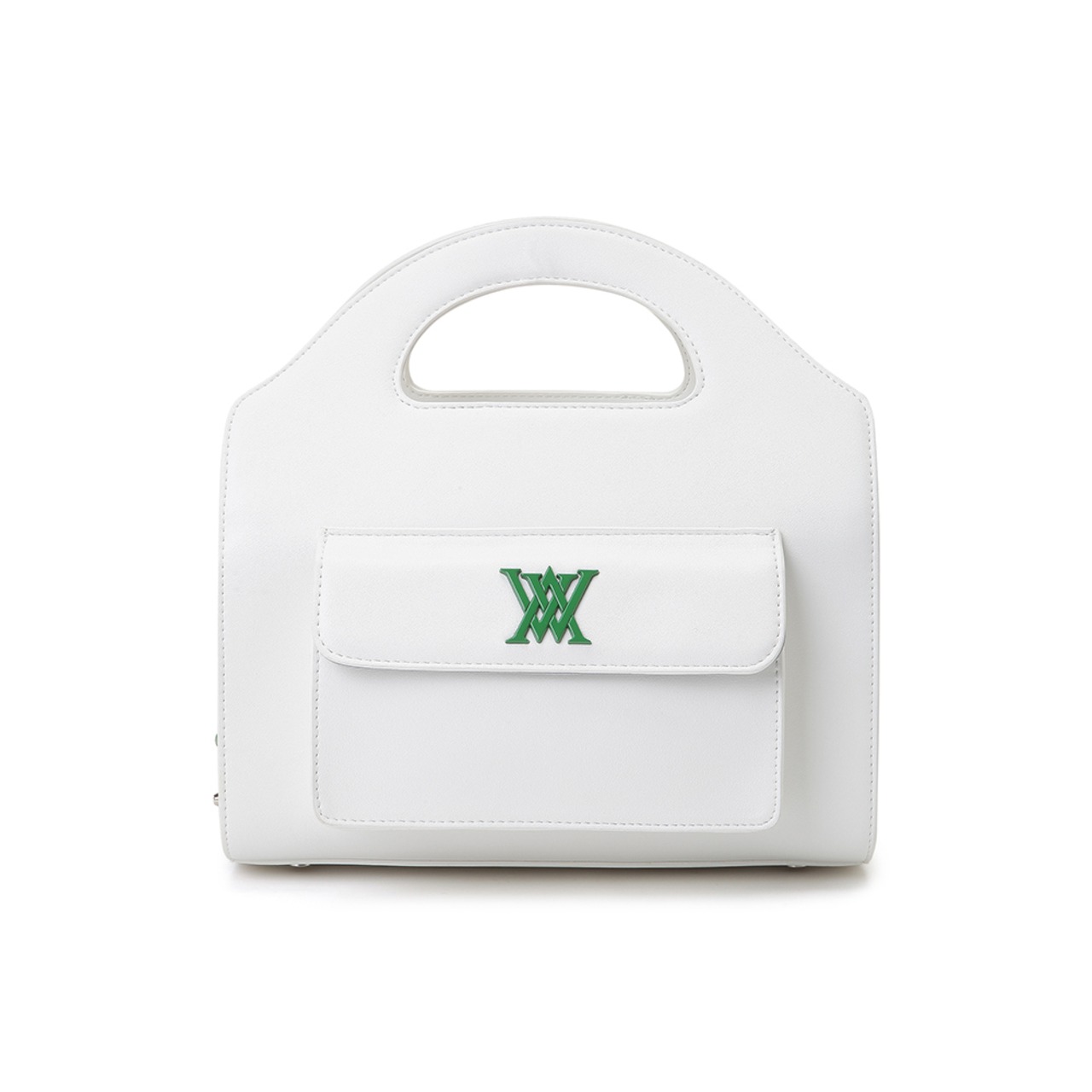 Mini Front Pocket Tote Bag [サイズ: F (AGCUUBG02WHF)] [カラー: WHITE]