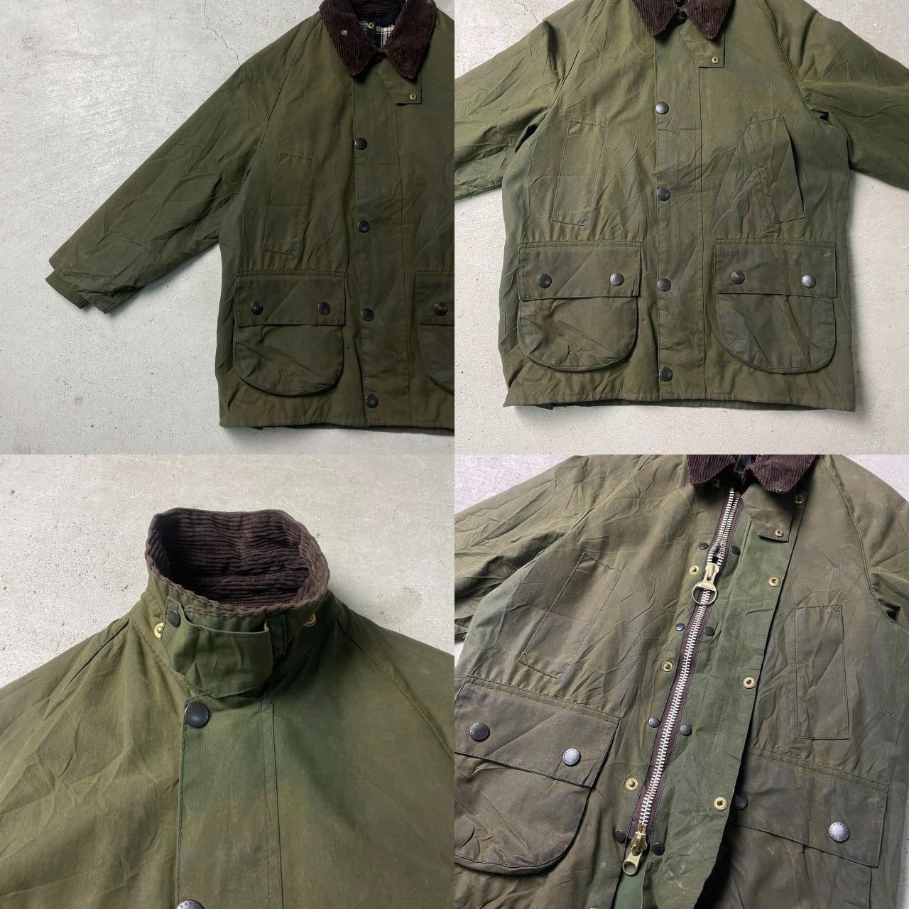 used_Gracilius【Barbour】バブアー オイルドジャケット ビデイル XL相当 C42