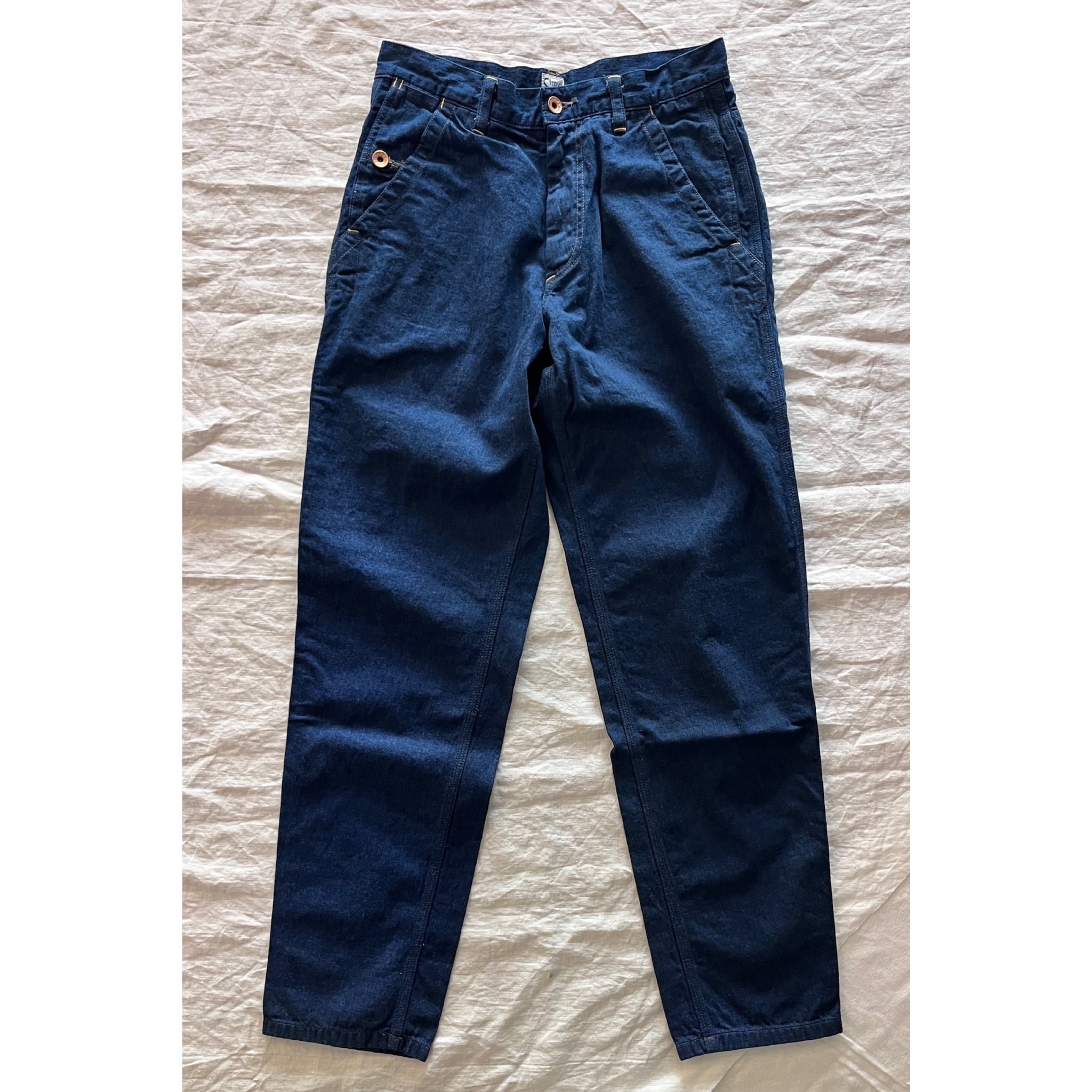 Simva123-0085-9oz Indigo New Painter Pant
