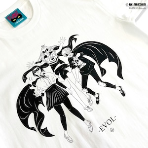 〈カネコアツシ〉 EVOL（イーヴォー）グラフィックTシャツ