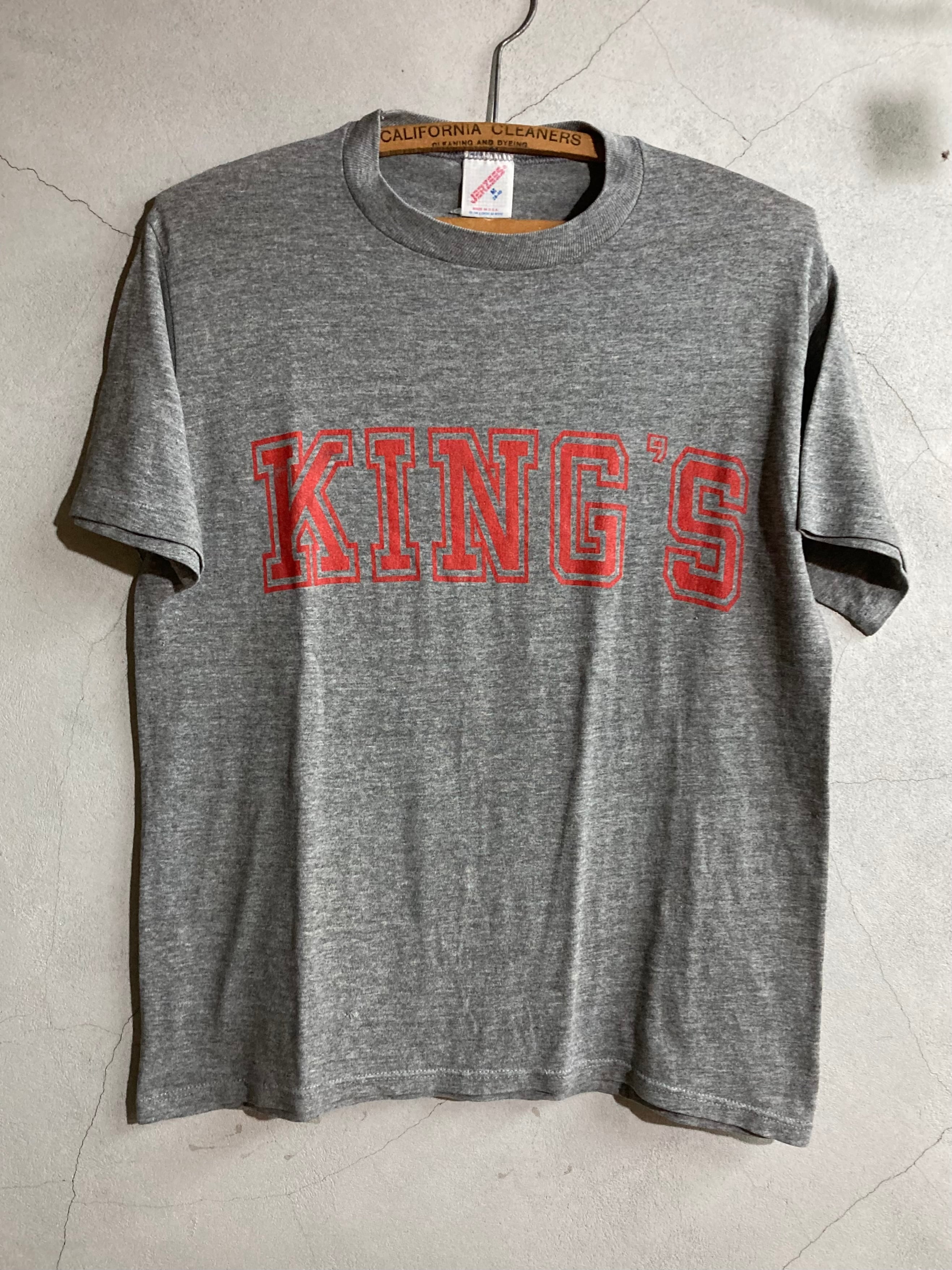 80s VINTAGE JERZEES KING'S T-SHIT