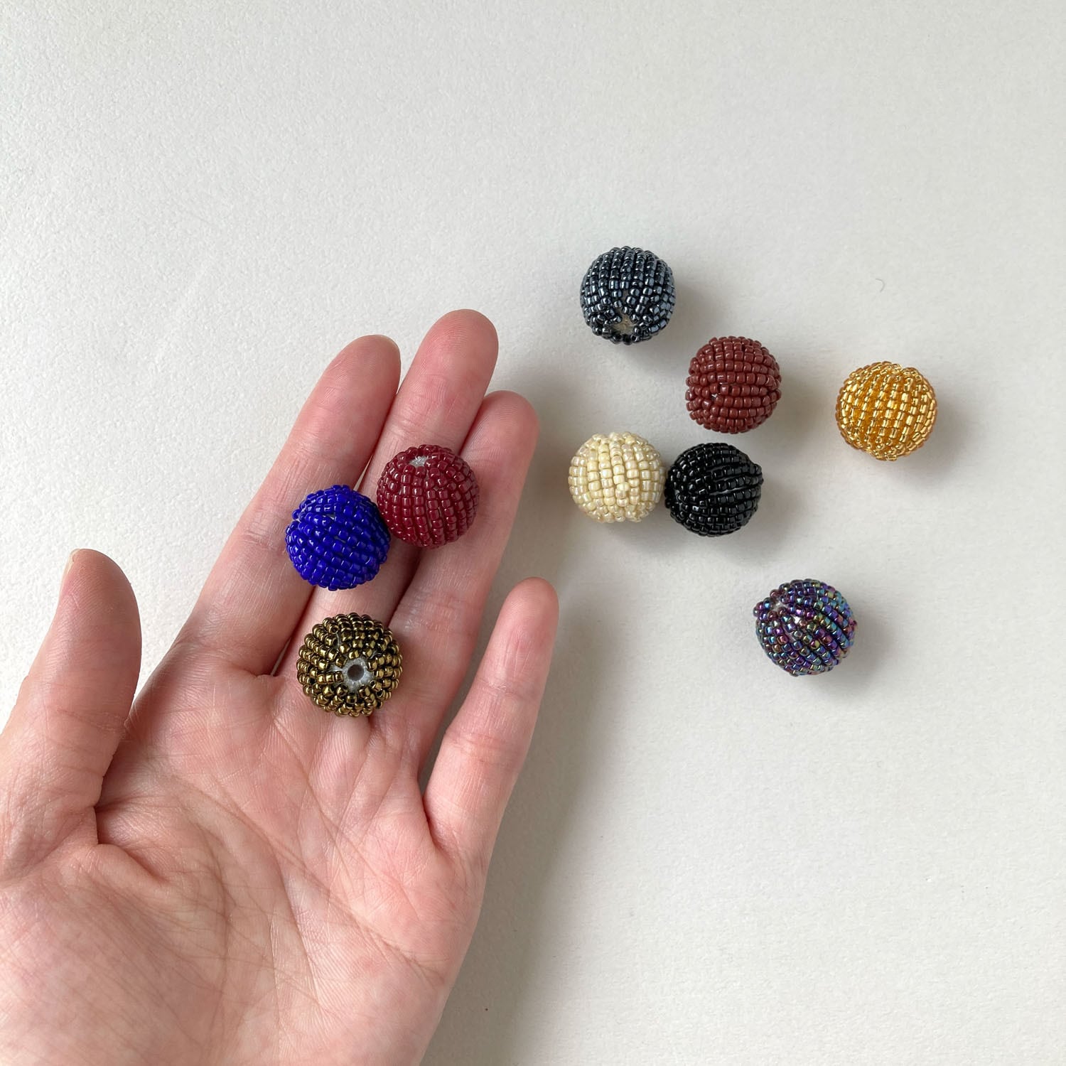 新色追加〉Duaオリジナル ビーズボール 無地M（18mm） | Dua