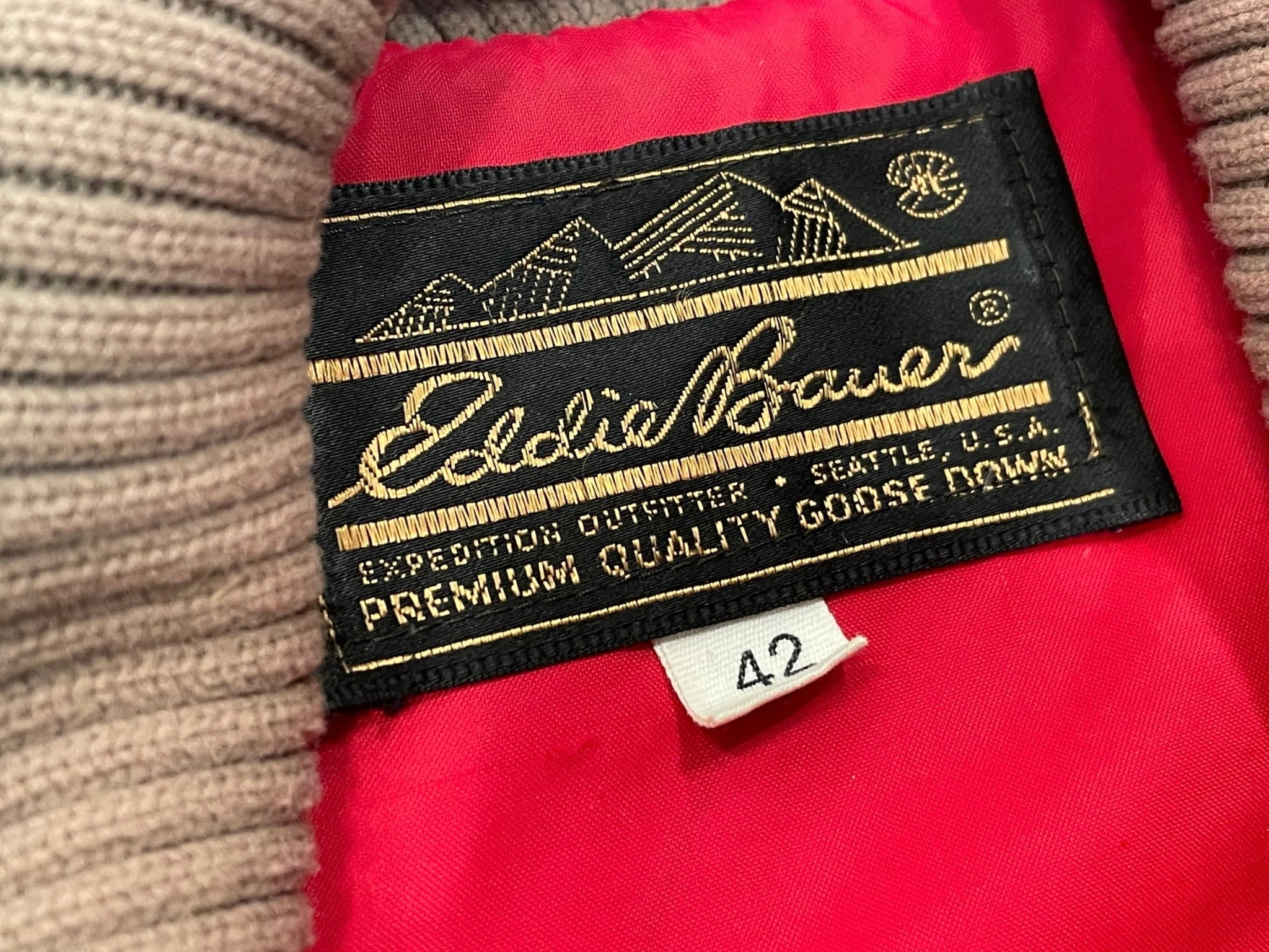 70s EDDIE BAUER SHOOTING STAR GOOSE DOWN JACKET made in USA