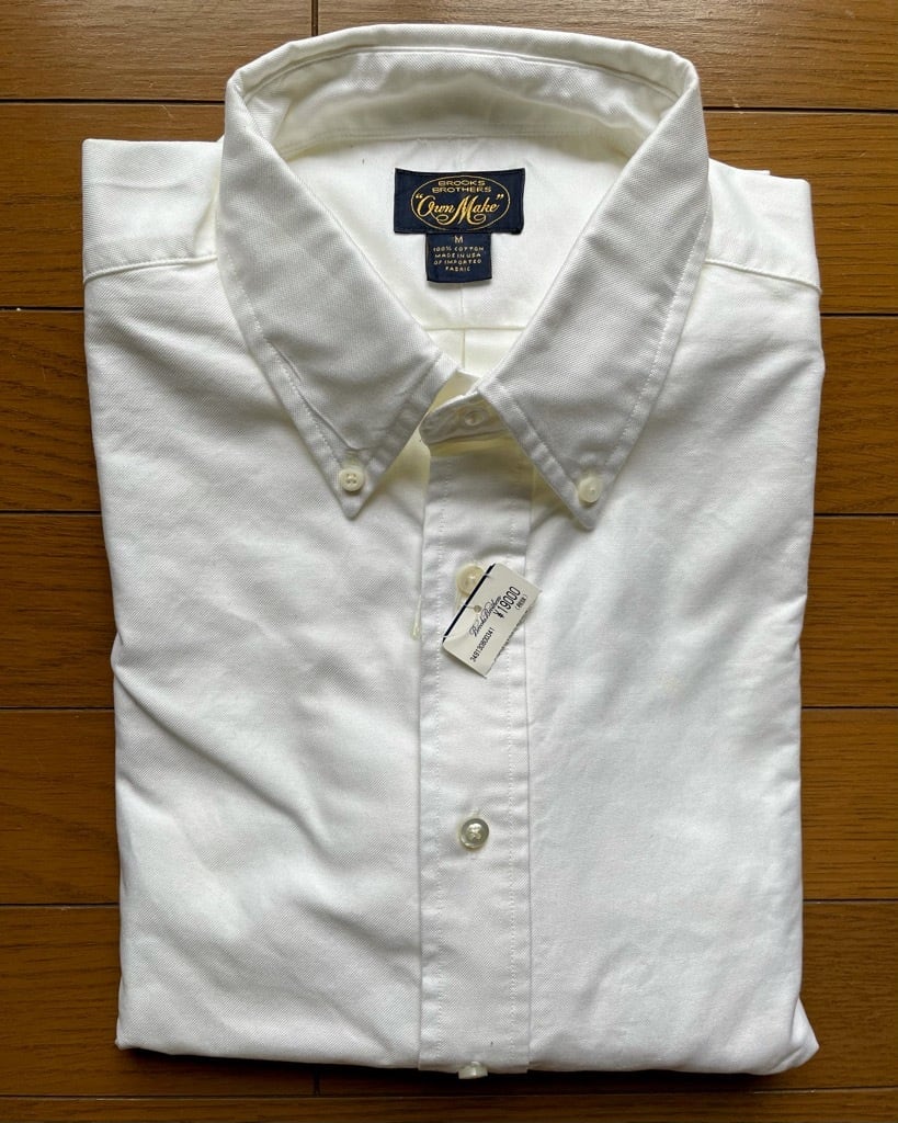 美品 BrooksBrothers プルオーバーシャツ MADE IN USA-