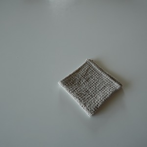 リネンワッフルのハンドタオル