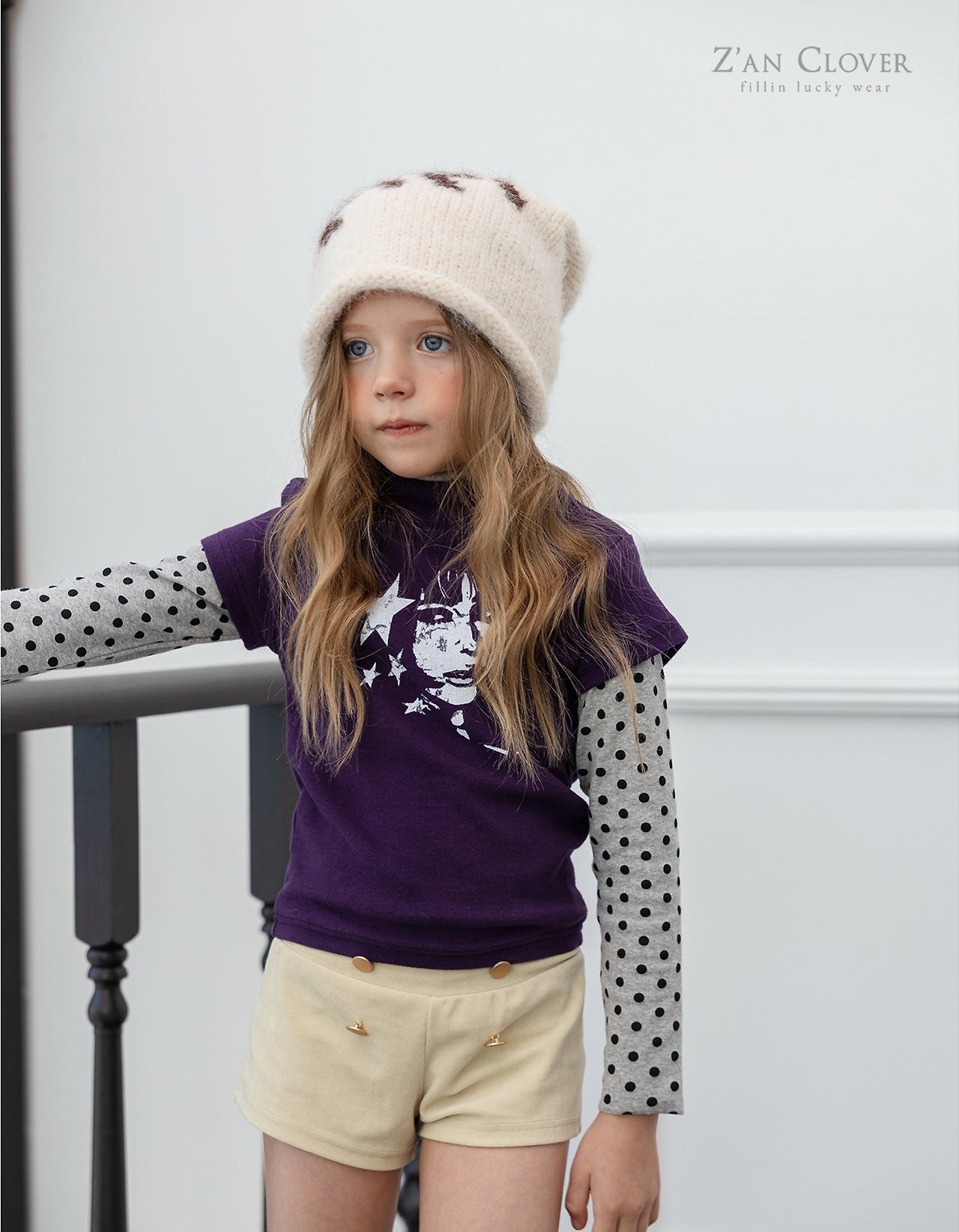 ZAN CLOVER［取寄］star face tee 26winter