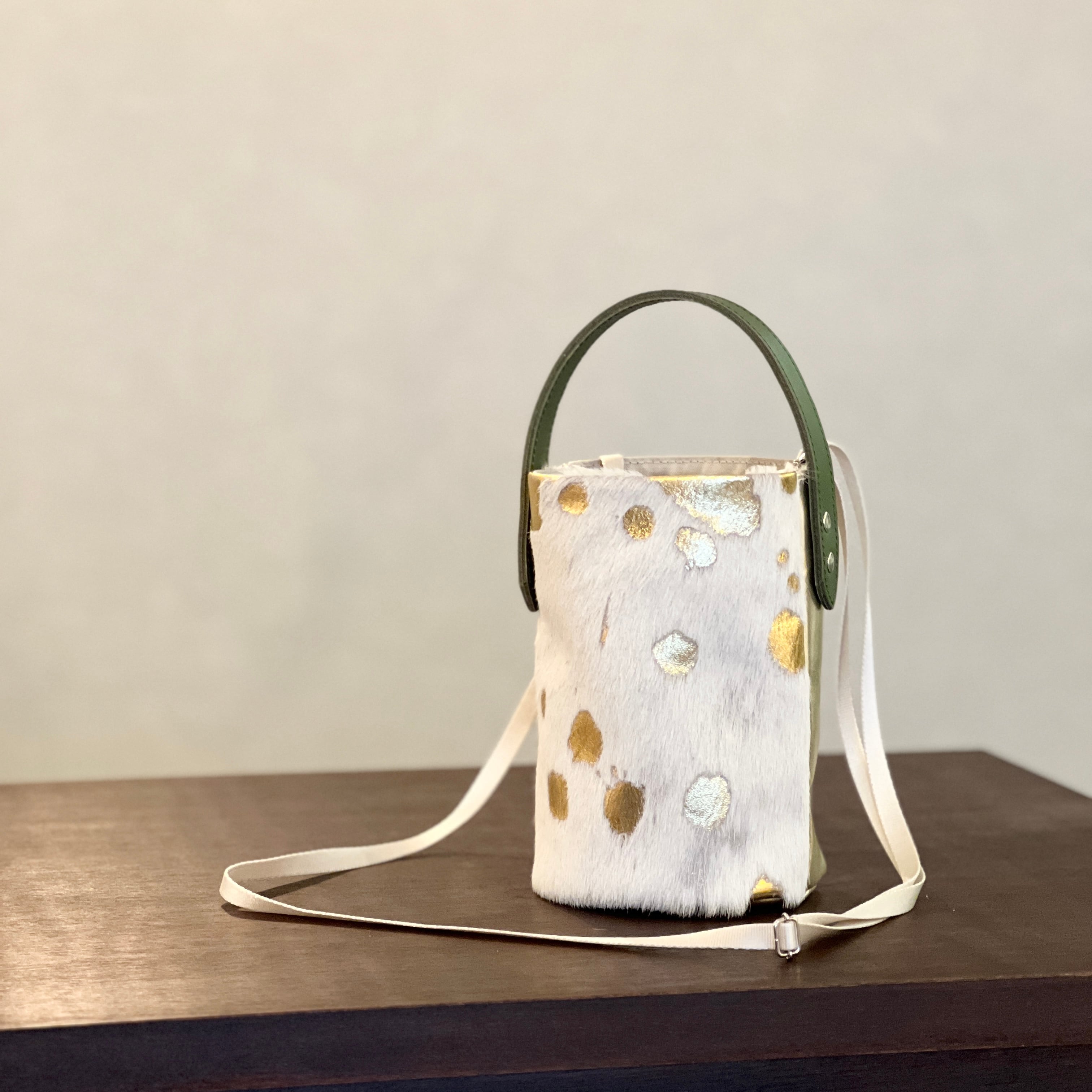 受注製作】バケツバッグ ミニ ハラコレザー 本体 | CUSTOM BAG Milih