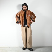 LEH26AW新作Embroidery SKA Reversible Blousonコーディネート