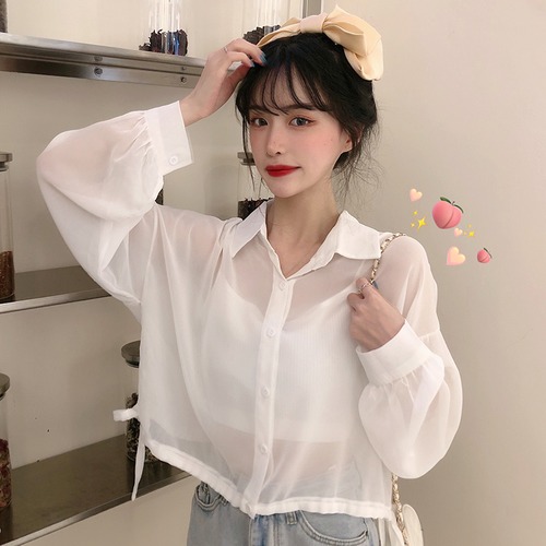 ✞ ♥カワイイ♥ギャザーレースショートシャツブラウス ロング ✞ゴスロリ SM ミリ 甘ロリ クラロリ 和ロリ エレガント 黒ロリ 姫ロリ 華ロリ BB-BB3333161