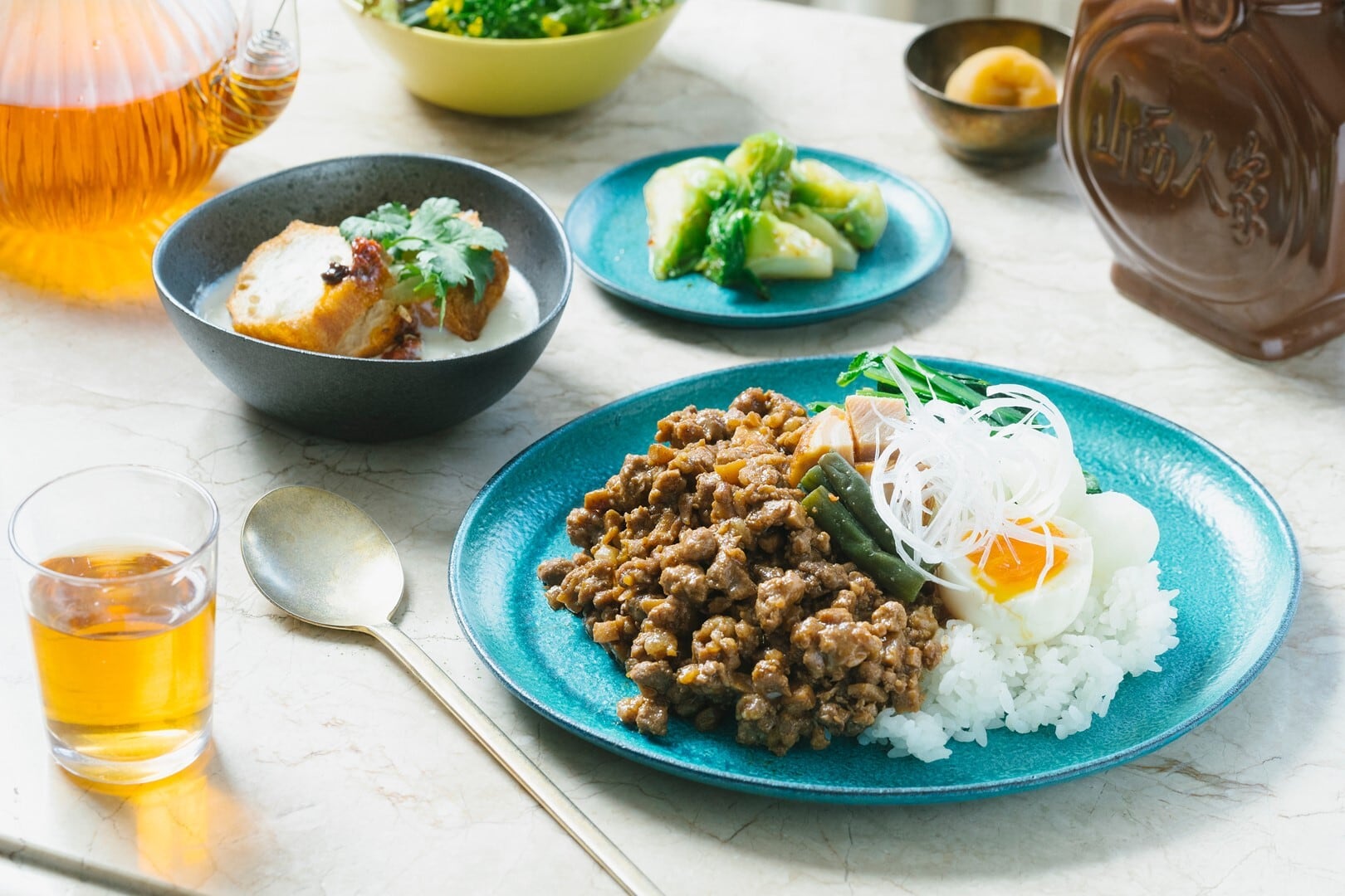 数量限定【トルコブルー】プレートセット（大）（小） | 砺波商店