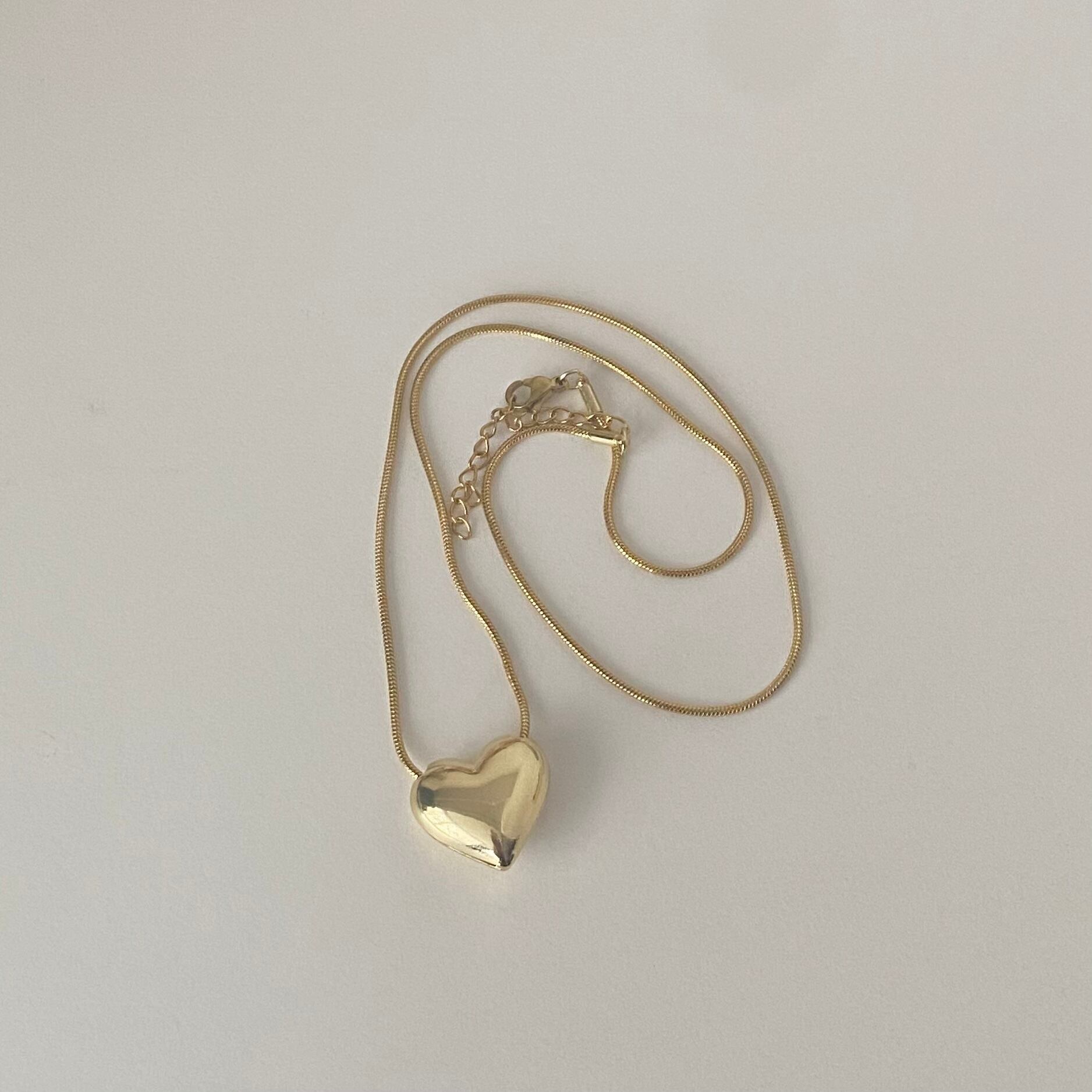 Gold Heart Necklace