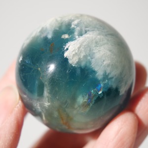 エンジェル フェザー フローライト 【φ4.1cm】/ スフィア