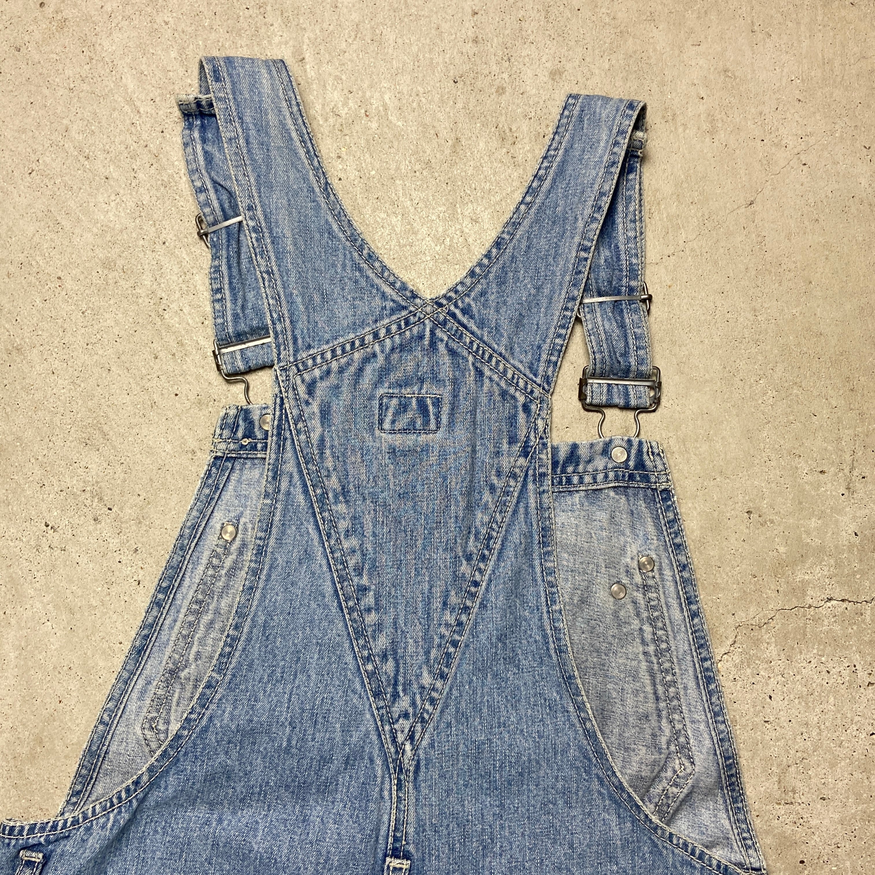 90年代 Calvin Klein Jeans カルバンクライン デニムオーバーオール