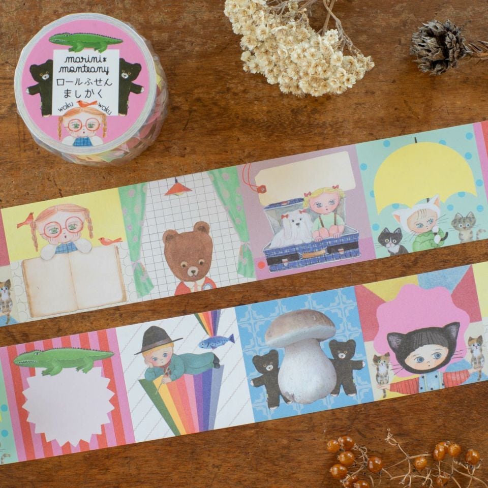 marini＊monteany ロールふせんましかく wakuwaku | てんくーどう