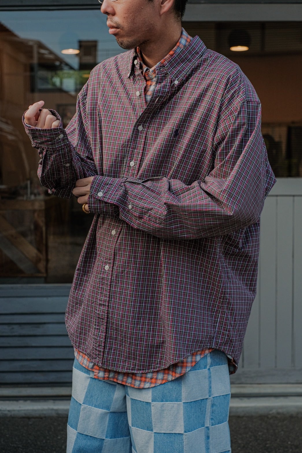 1990s Ralph Lauren check shirt