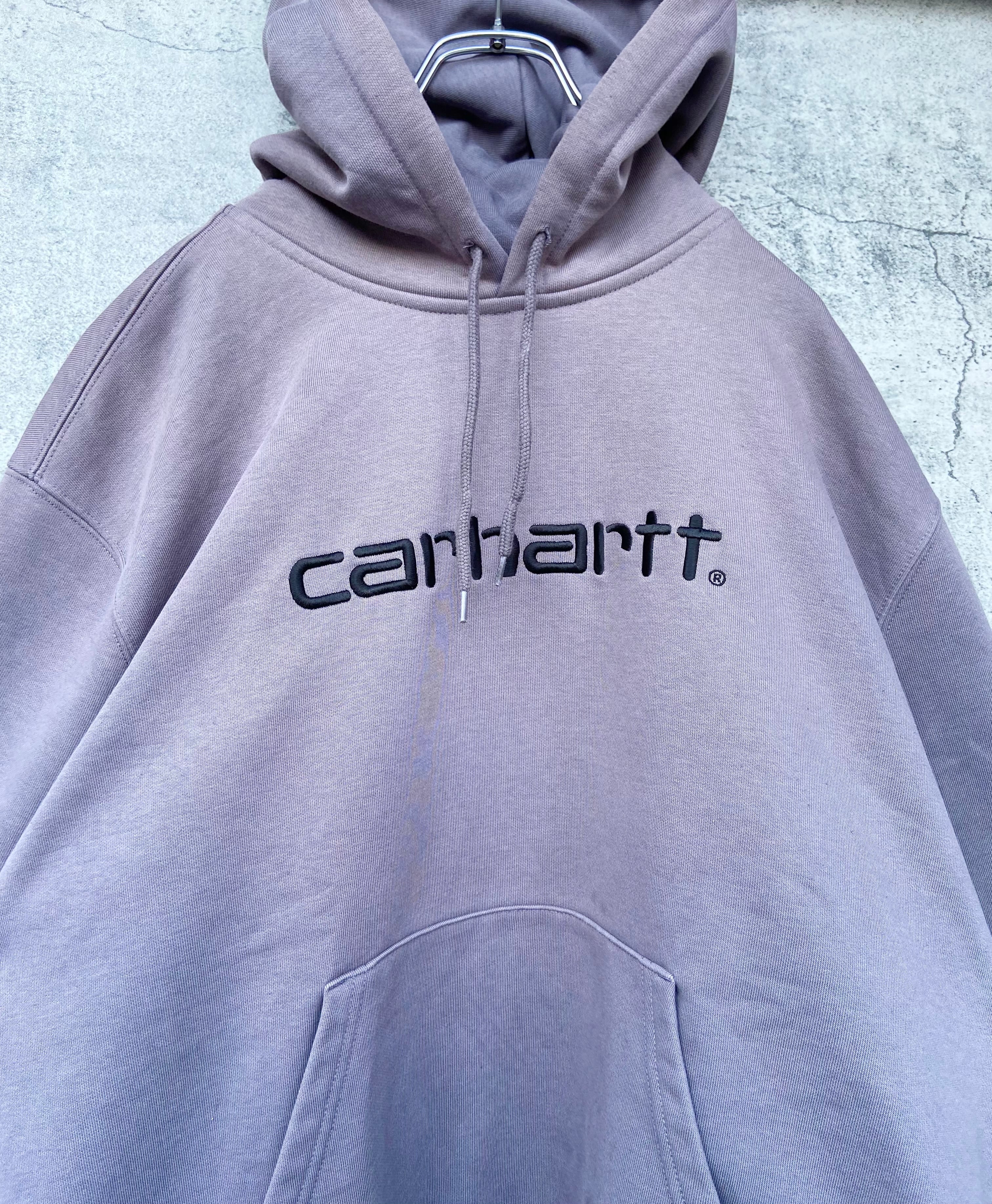 carhartt カーハート プルオーバー パーカー XL 刺繍ブランドロゴ 肉厚 | 【古着  らくふる】ビンテージ&リメイク専門のオンライン古着SHOP powered by BASE