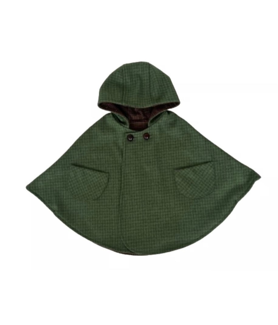 HELLO LUPOコート HELLO LUPO 着物コート グリーン 4-5y キッズ服