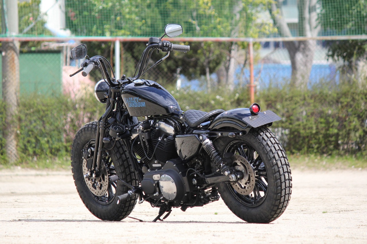 ShortRib Fender XL （07-09YEAR） Side hole (BLACK painted)- GLEAMING WORKS