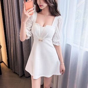 ミニドレス ～3XL（2色） K2484