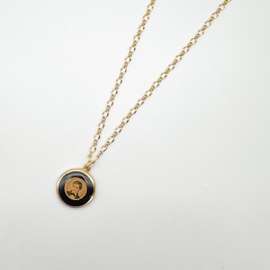 SIMPLE MEDAI NECKLACE 05