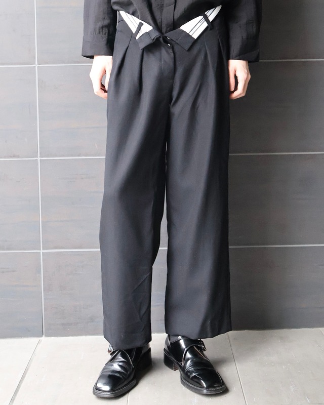 【Alexander Wang】waist detail tapered slacks