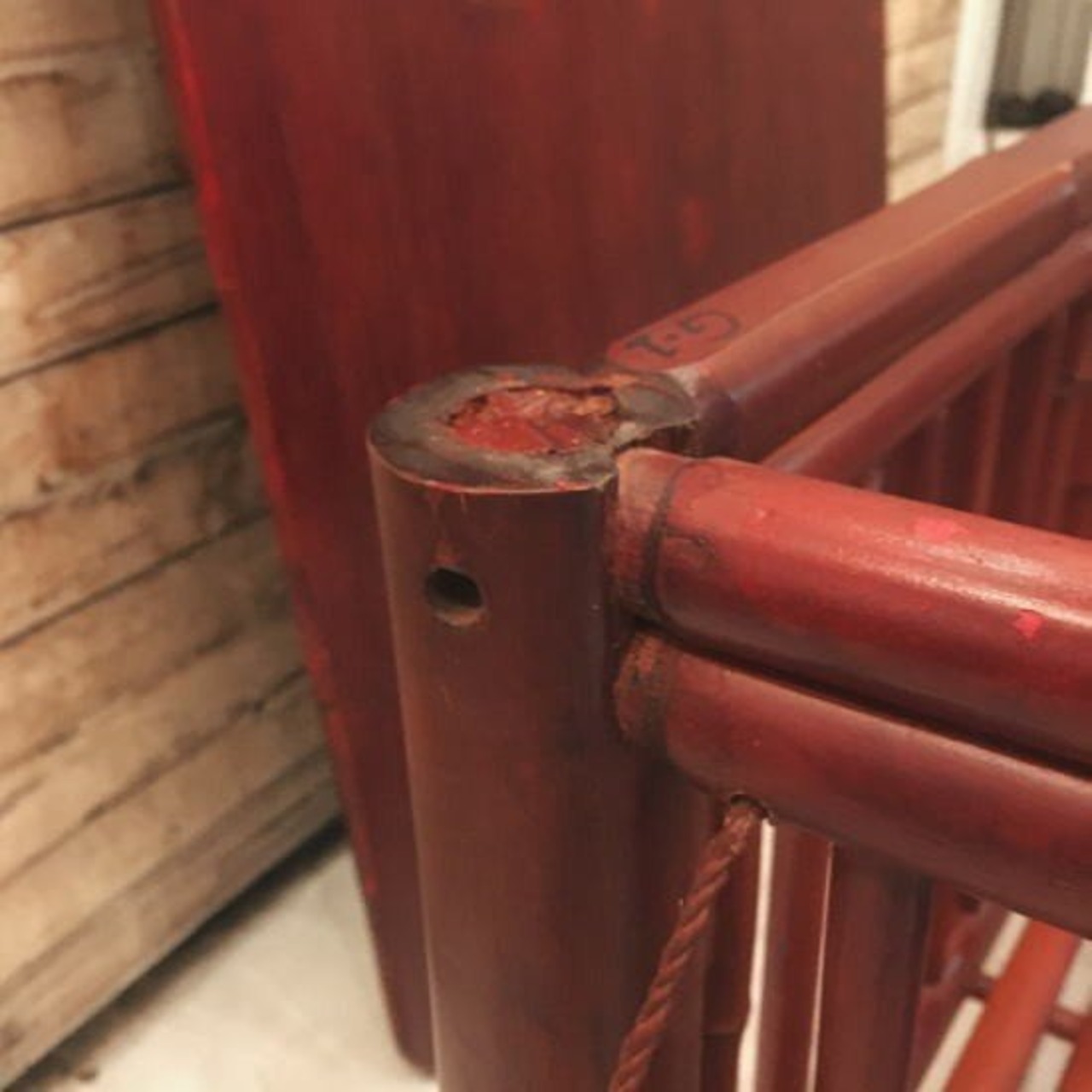   TOPANGA Furniture　バンブーダイニングテーブル　タイプC 