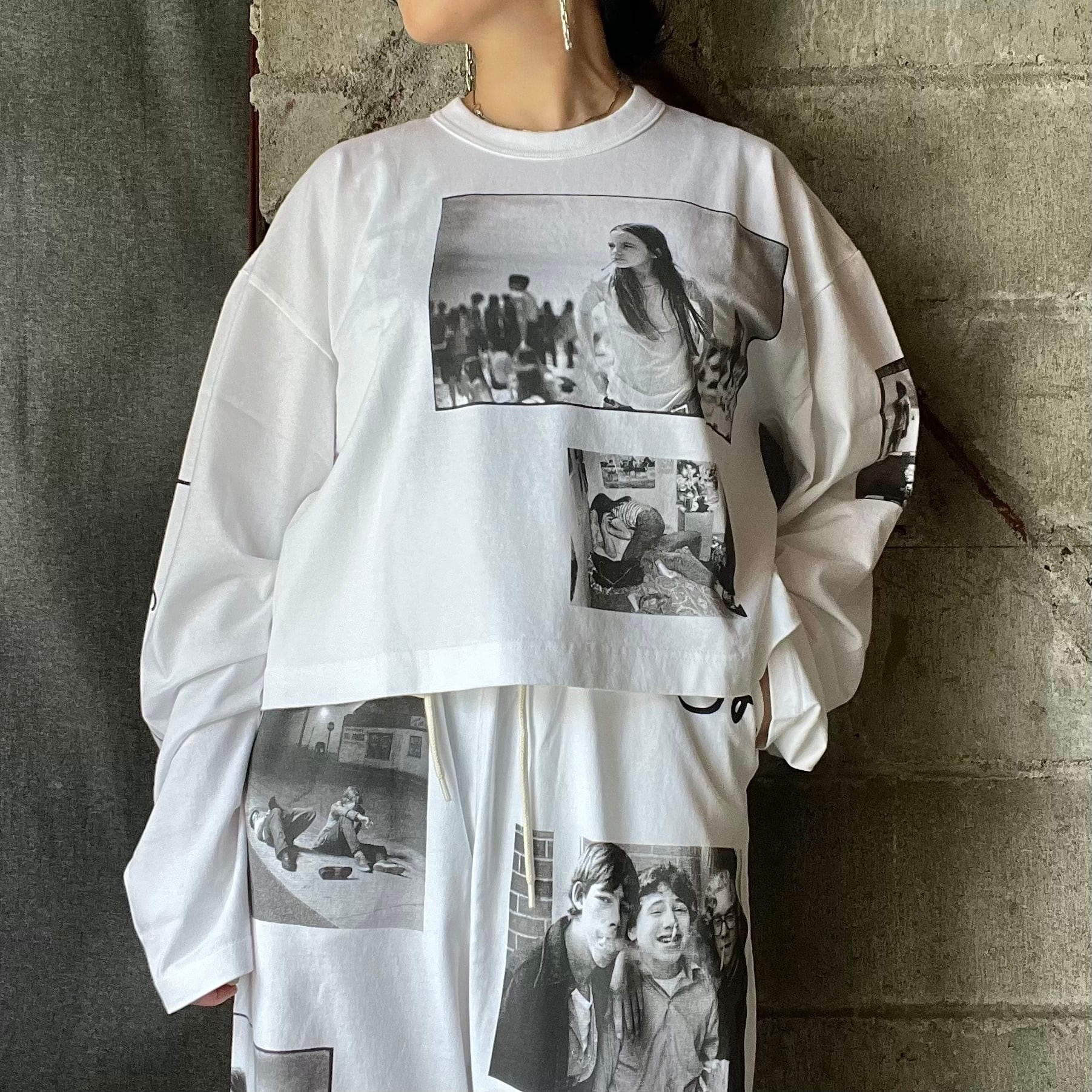 HOLIDAY】 SUPER FINE DRY CROPPED L/S T-SHIRT (Joe Szabo) | olaf