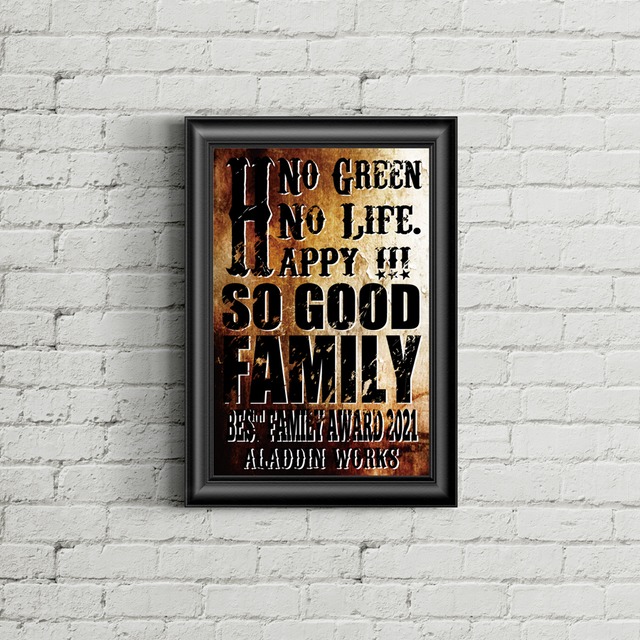 SO GOOD FAMILY ポスター（Ａ４）