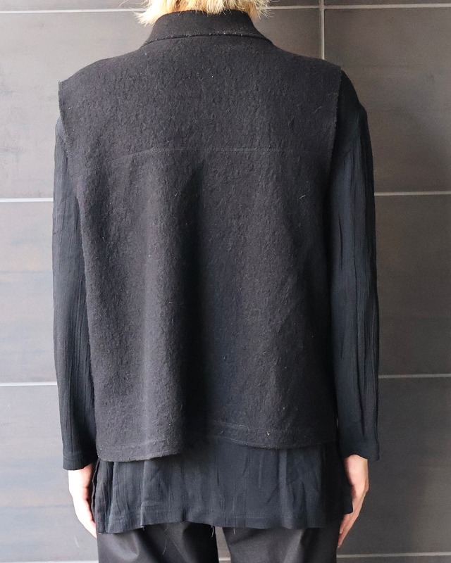 summer wool vest
