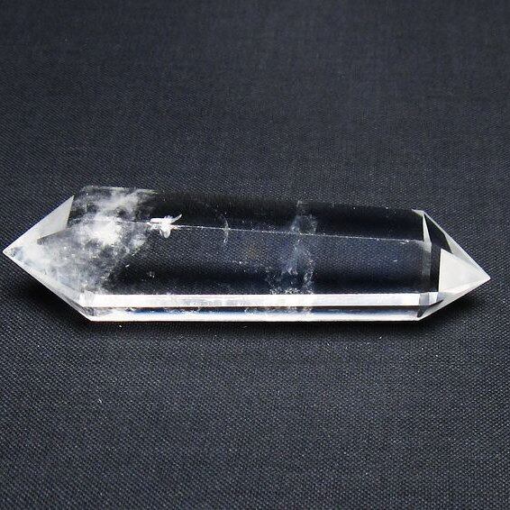 水晶 六角柱 ダブルポイント 一点物 142-8657