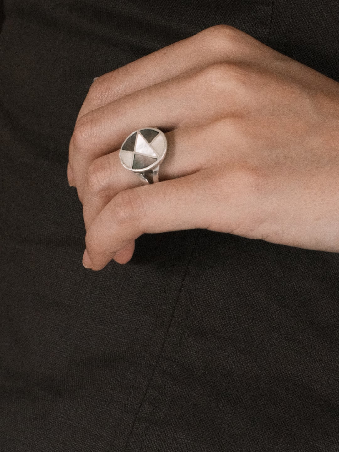 Mosaïque de Nacre — Vintage Ring