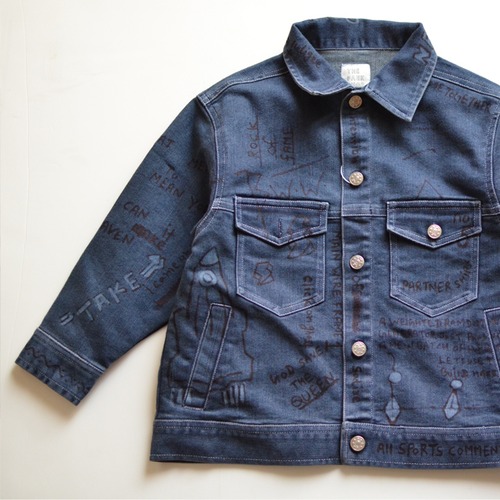 【KIDS】THE PARK SHOP LAZYBOY JEAN JKT /ハンドライティング Gジャン