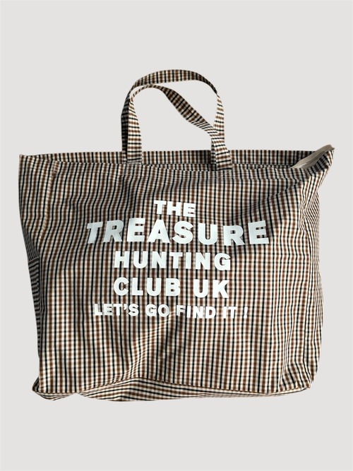 R&D.M.Co-/OLDMAN'S  オールドマンズテーラー　GUN CLUB CHECK TREASURE HUNTING BAG/ガンクラブチェックトレジャーハンティングバッグ #8380