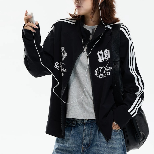 side-line emblem track jacket　サイドラインエンブレムトラックジャケット　J2102