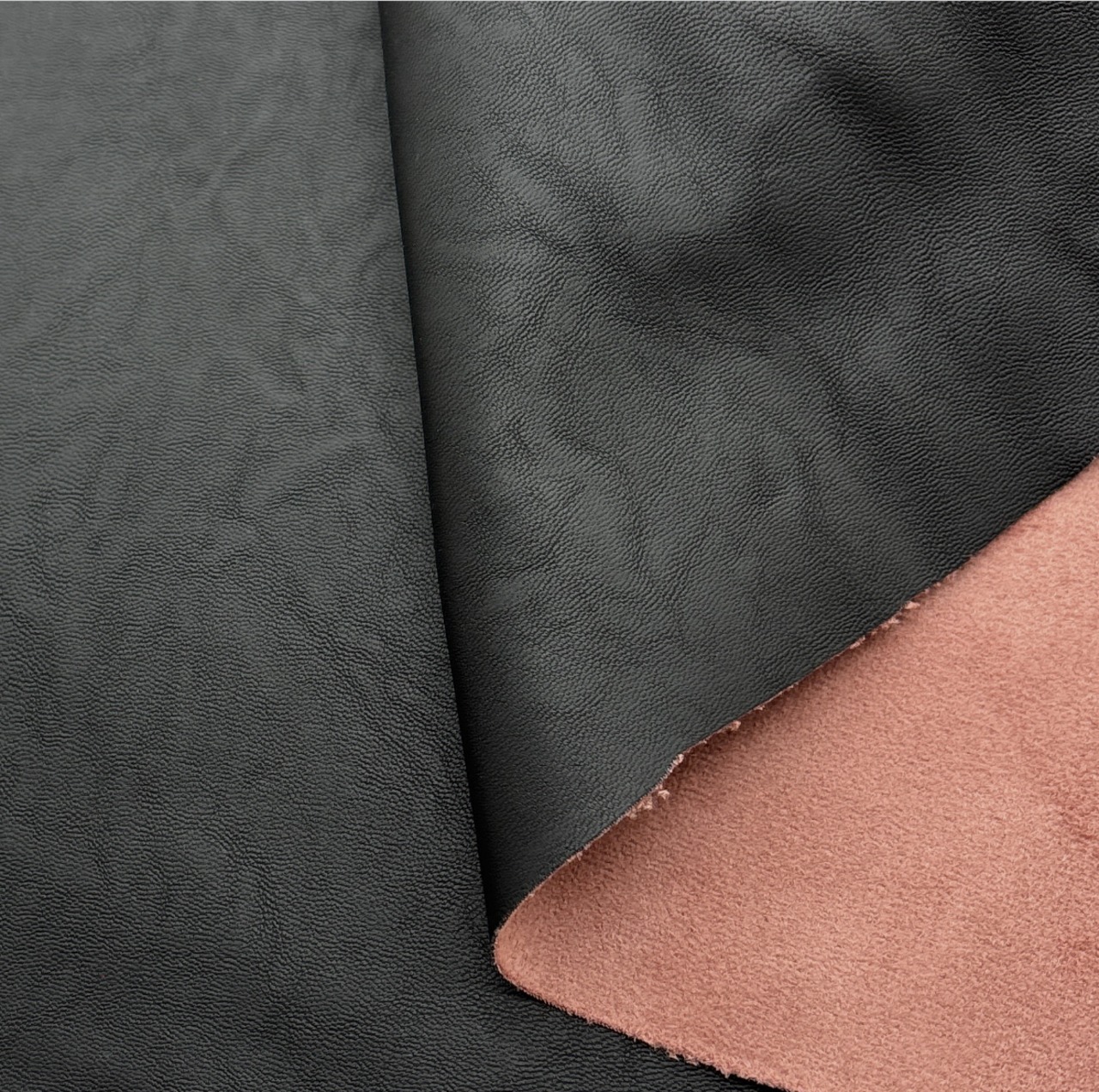 ★CT414◆オーダー50cm単位◆スエード合皮ボンディング加工生地◆ピンクベージュ