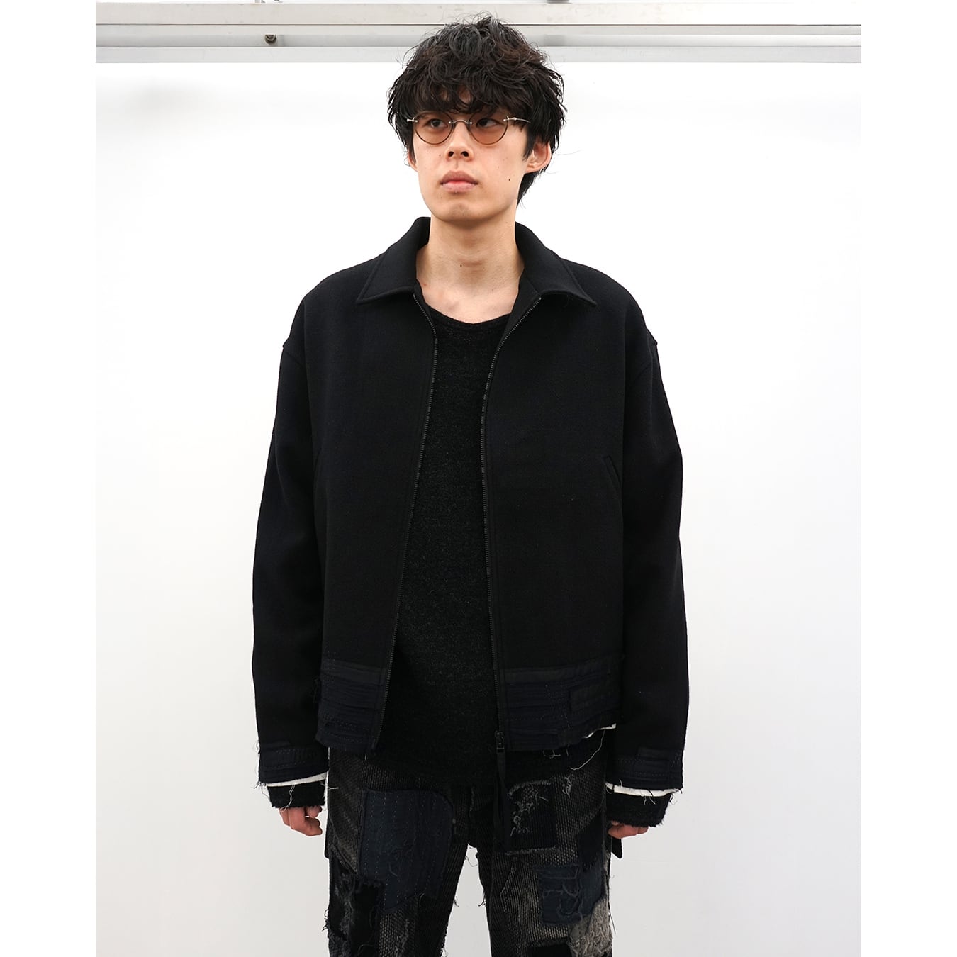 Professor.E ](プロフェッサーイー) 25FW-PE-JKT-11 Applique JKT