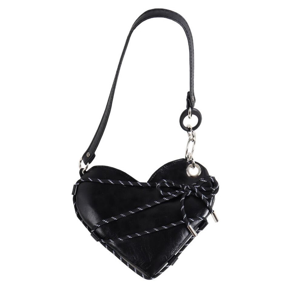 heart mini bag strap / l0562